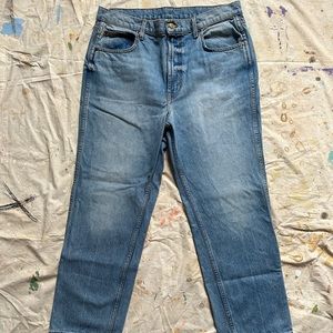 NWOT B Sides Louis Cropped High-rise slim-leg Jeans Size 32